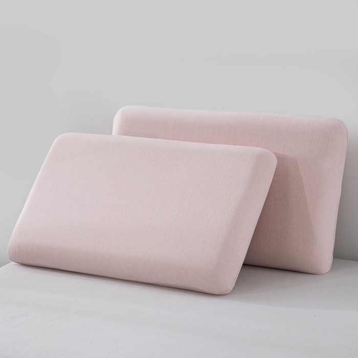 91家纺网 家纺一手货源 找家纺 大黄蜂家居家纺 2025新款A类羊毛蚕丝星球面包记忆枕头枕芯 蜜桃粉