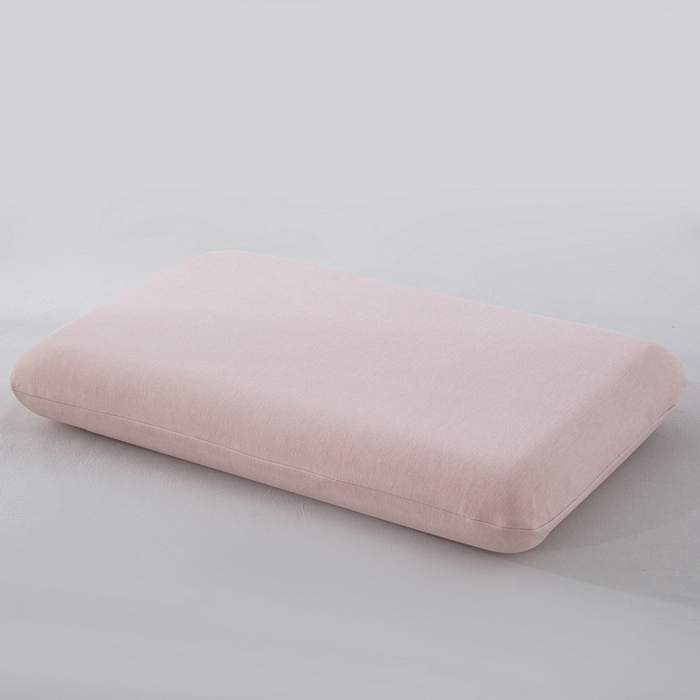 91家纺网 家纺一手货源 找家纺 大黄蜂家居家纺 2025新款A类羊毛蚕丝星球面包记忆枕头枕芯 蜜桃粉