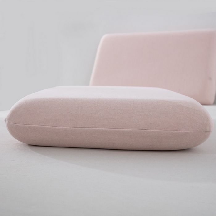 91家纺网 家纺一手货源 找家纺 大黄蜂家居家纺 2025新款A类羊毛蚕丝星球面包记忆枕头枕芯 蜜桃粉