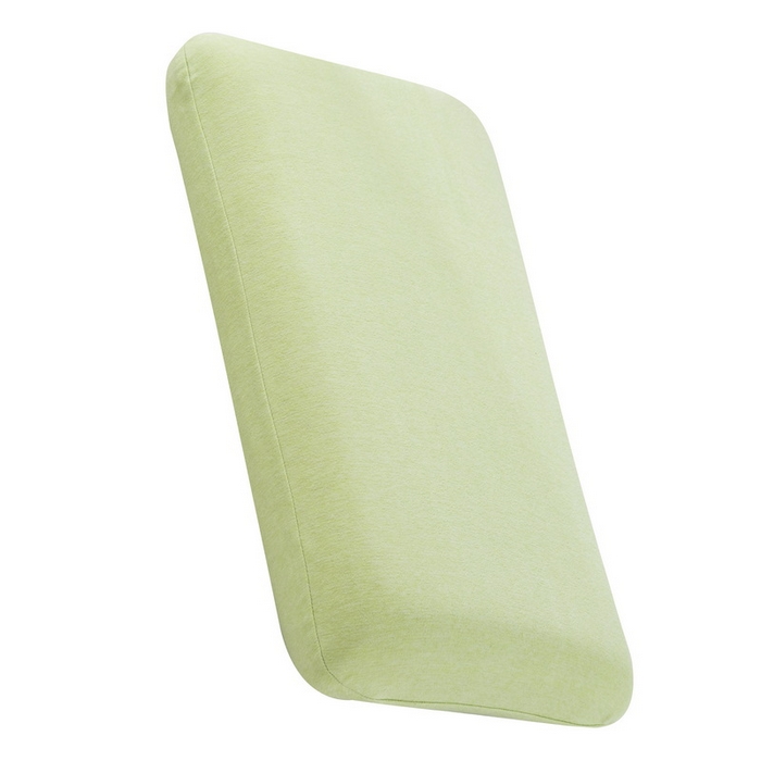 91家纺网 家纺一手货源 找家纺 大黄蜂家居家纺 2025新款A类羊毛蚕丝星球面包记忆枕头枕芯 清晰绿