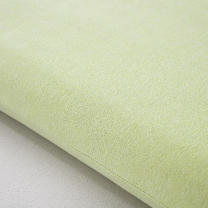 91家纺网 家纺一手货源 找家纺 大黄蜂家居家纺 2025新款A类羊毛蚕丝星球面包记忆枕头枕芯 清晰绿