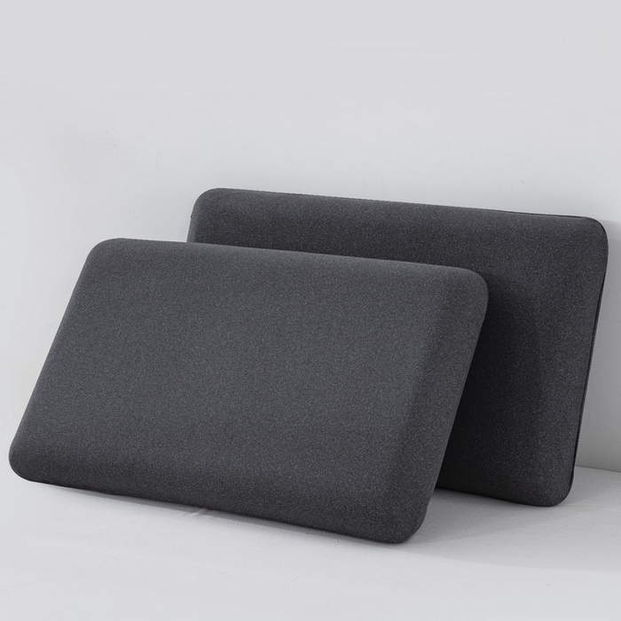 91家纺网 家纺一手货源 找家纺 大黄蜂家居家纺 2025新款A类羊毛蚕丝星球面包记忆枕头枕芯 绅士灰