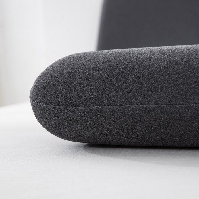 91家纺网 家纺一手货源 找家纺 大黄蜂家居家纺 2025新款A类羊毛蚕丝星球面包记忆枕头枕芯 绅士灰