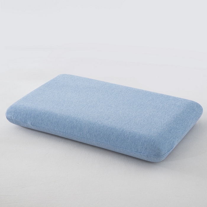 91家纺网 家纺一手货源 找家纺 大黄蜂家居家纺 2025新款A类羊毛蚕丝星球面包记忆枕头枕芯 天空蓝