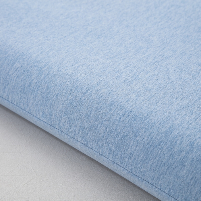 91家纺网 家纺一手货源 找家纺 大黄蜂家居家纺 2025新款A类羊毛蚕丝星球面包记忆枕头枕芯 天空蓝