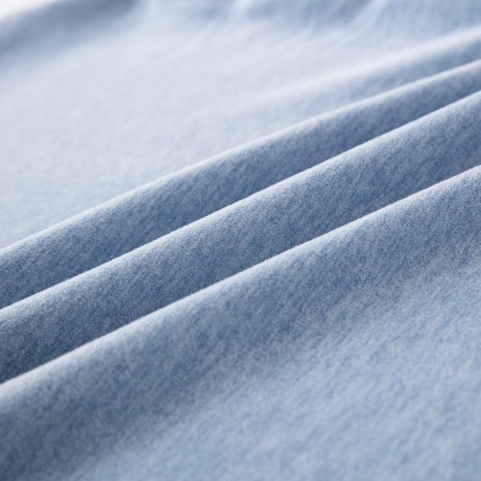 91家纺网 家纺一手货源 找家纺 大黄蜂家居家纺 2025新款A类羊毛蚕丝星球面包记忆枕头枕芯 天空蓝