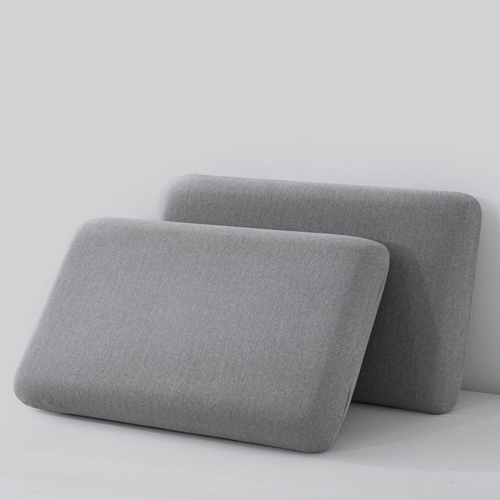 91家纺网 家纺一手货源 找家纺 大黄蜂家居家纺 2025新款A类羊毛蚕丝星球面包记忆枕头枕芯 银灰