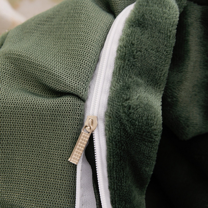 91家纺网 家纺一手货源 找家纺 千姿坊 2025新款韩版牛奶绒花边款四件套 13银杏叶