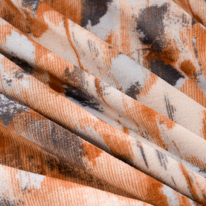 91家纺网 家纺一手货源 找家纺 千姿坊 2025新款韩版牛奶绒花边款四件套 15花墨纹