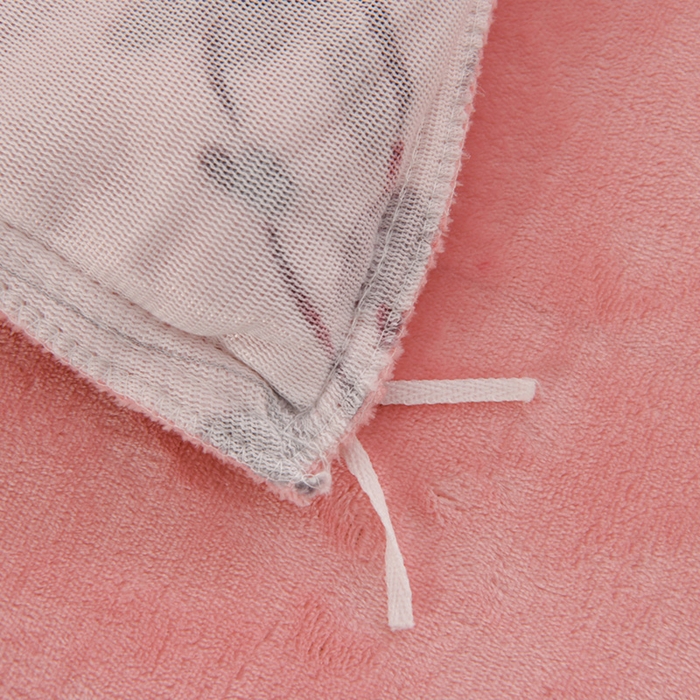 91家纺网 家纺一手货源 找家纺 千姿坊 2025新款韩版牛奶绒花边款四件套 19花枝招展