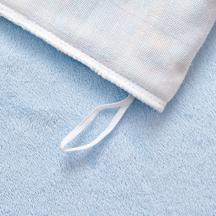 91家纺网 家纺一手货源 找家纺 鱼宝 2025新款小版牛奶绒幼儿园套件 卡卡乐园 蓝