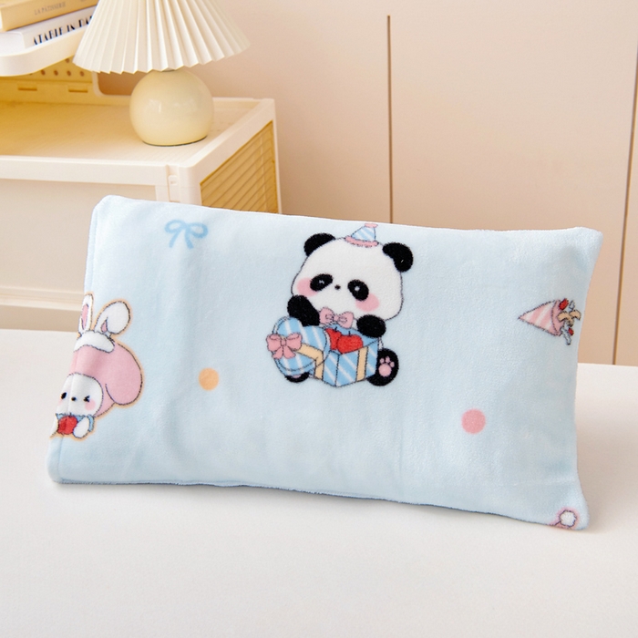 91家纺网 家纺一手货源 找家纺 鱼宝 2025新款小版牛奶绒幼儿园套件 卡卡乐园 蓝