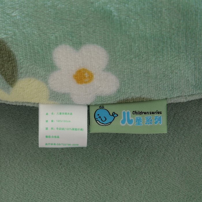 91家纺网 家纺一手货源 找家纺 鱼宝 2025新款小版牛奶绒幼儿园套件 睡梦龙