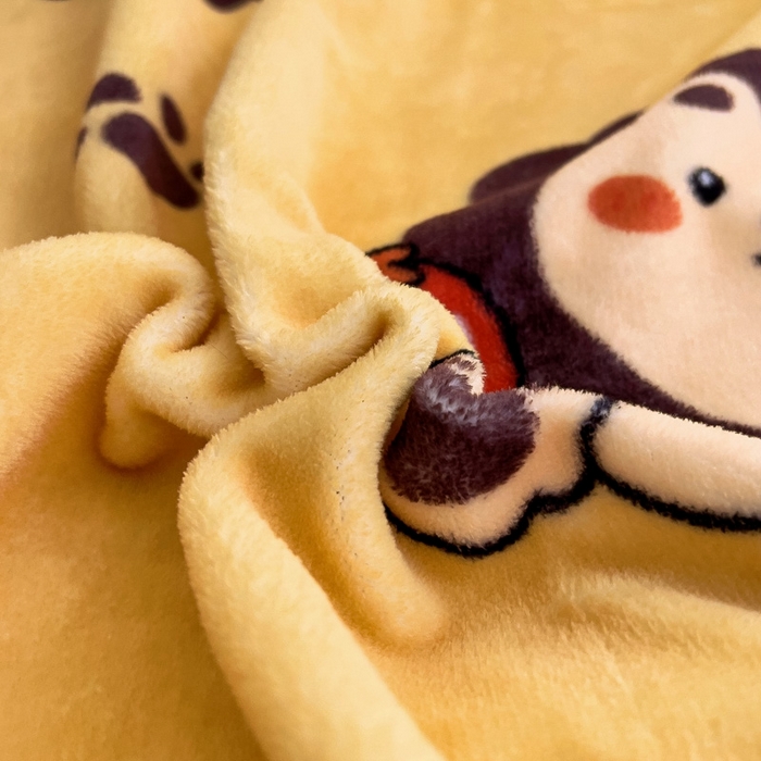 91家纺网 家纺一手货源 找家纺 鱼宝 2025新款小版牛奶绒幼儿园套件 小狮子