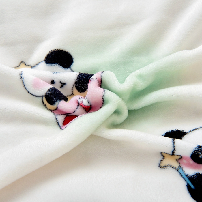 91家纺网 家纺一手货源 找家纺 鱼宝 2025新款小版牛奶绒幼儿园套件 熊猫甜甜