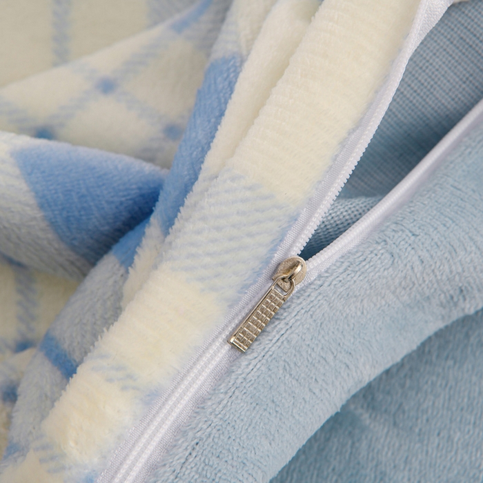 91家纺网 家纺一手货源 找家纺 千姿坊 2025新款A类牛奶绒印花四件套小清新款 10喵格童话