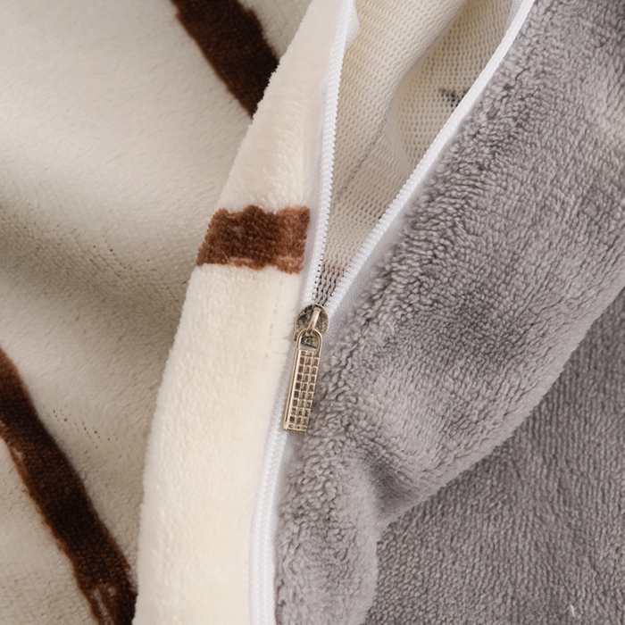 91家纺网 家纺一手货源 找家纺 千姿坊 2025新款A类牛奶绒印花四件套小清新款 11星条漫旅