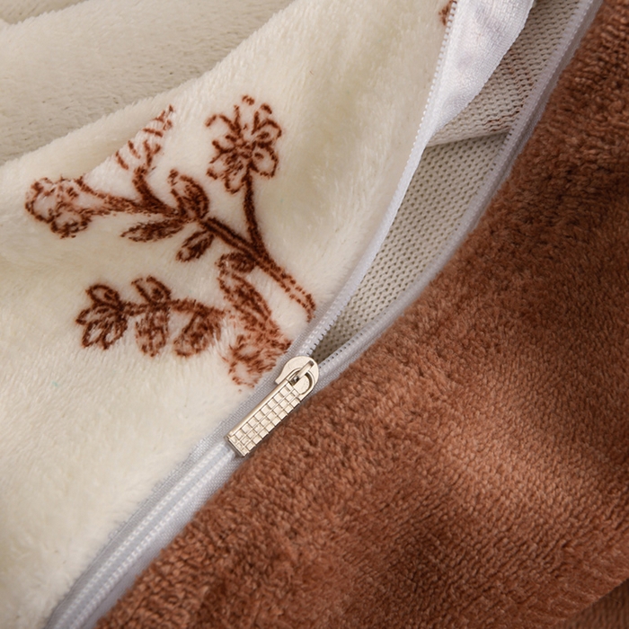 91家纺网 家纺一手货源 找家纺 千姿坊 2025新款A类牛奶绒印花四件套小清新款 21碎花蝶语