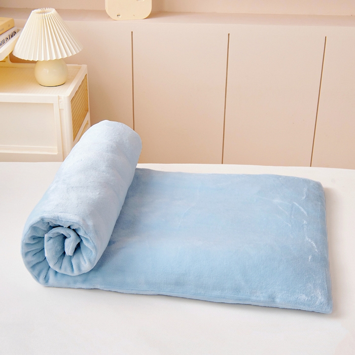 91家纺网 家纺一手货源 找家纺 鱼宝 2025新款牛奶绒可拆卸被套被芯幼儿园被子 卡卡乐园 蓝