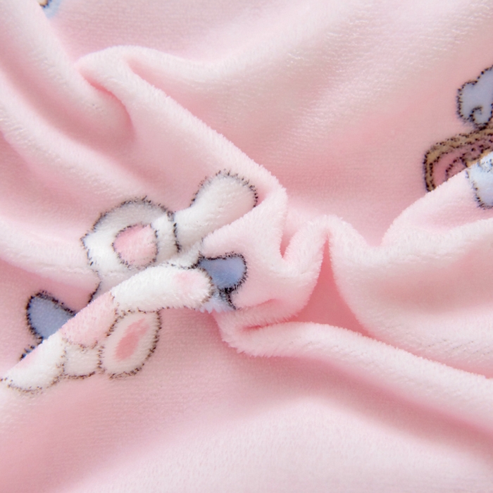 91家纺网 家纺一手货源 找家纺 鱼宝 2025新款牛奶绒可拆卸被套被芯幼儿园被子 魔法公主