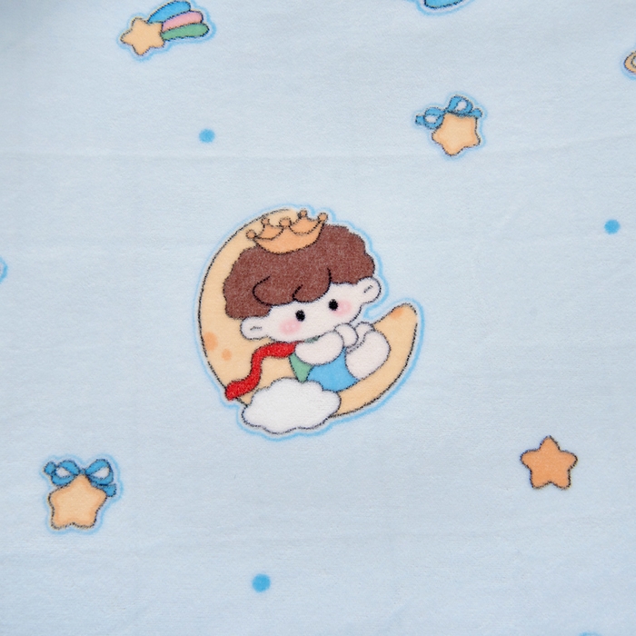 91家纺网 家纺一手货源 找家纺 鱼宝 2025新款牛奶绒可拆卸被套被芯幼儿园被子 小王子