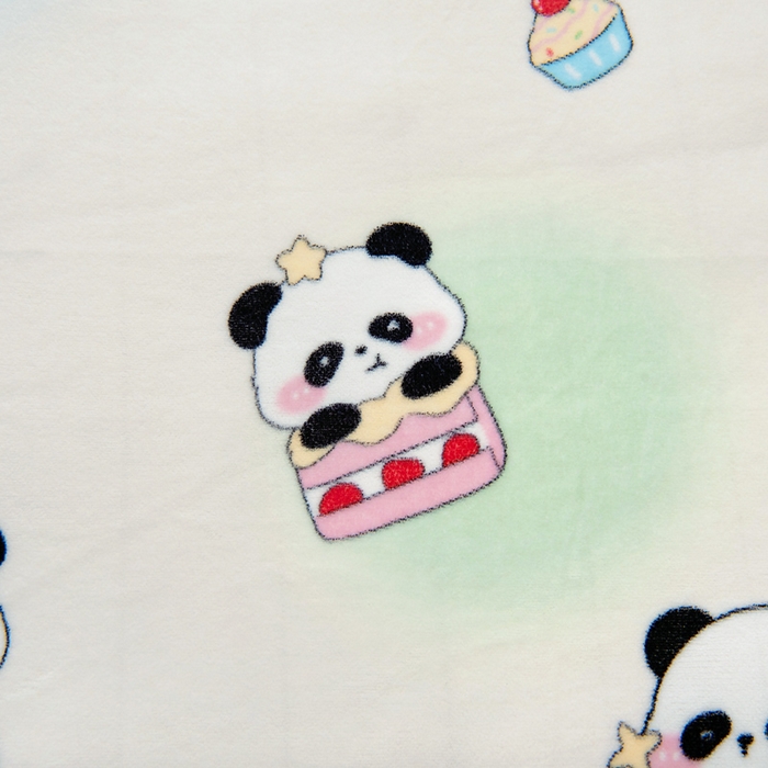 91家纺网 家纺一手货源 找家纺 鱼宝 2025新款牛奶绒可拆卸被套被芯幼儿园被子 熊猫甜甜