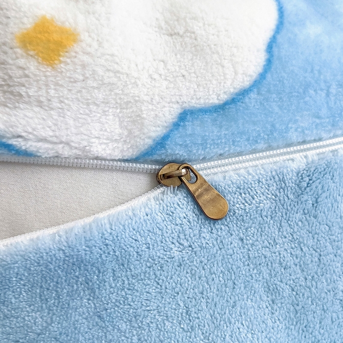 91家纺网 家纺一手货源 找家纺 鱼宝 2025新款牛奶绒可拆卸被套被芯幼儿园被子 月球宇航员