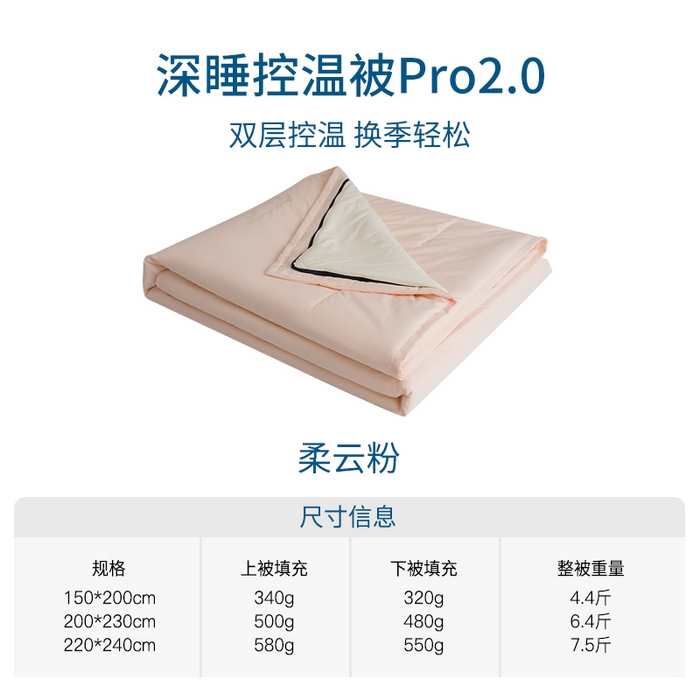 91家纺网 家纺一手货源 找家纺 （总）苏秦家纺 2025新款深睡控温子母被PRO 2.0-终版