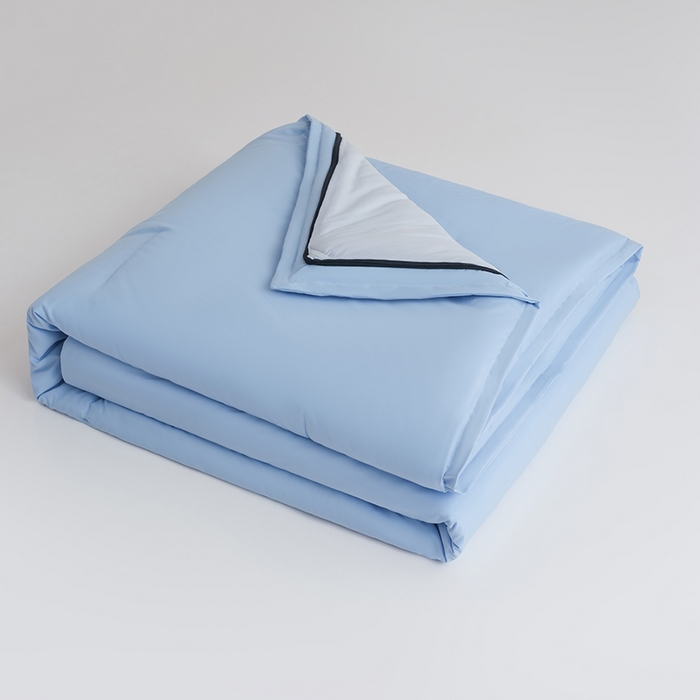 91家纺网 家纺一手货源 找家纺 苏秦家纺 2025新款深睡控温子母被PRO 2.0-终版 清澄蓝