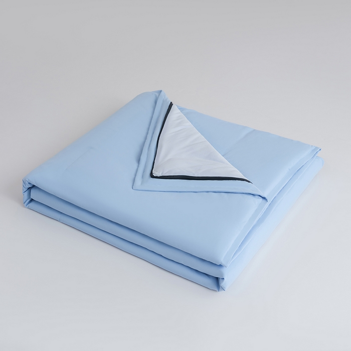 91家纺网 家纺一手货源 找家纺 苏秦家纺 2025新款深睡控温子母被PRO 2.0-终版 清澄蓝