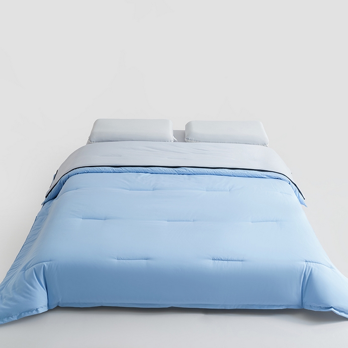 91家纺网 家纺一手货源 找家纺 苏秦家纺 2025新款深睡控温子母被PRO 2.0-终版 清澄蓝