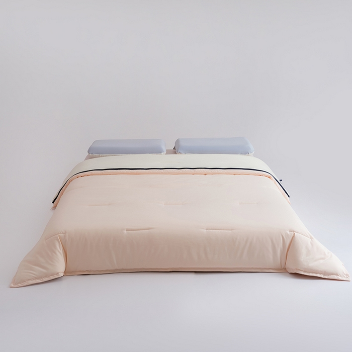 91家纺网 家纺一手货源 找家纺 苏秦家纺 2025新款深睡控温子母被PRO 2.0-终版 柔云粉