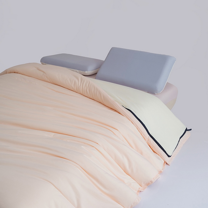 91家纺网 家纺一手货源 找家纺 苏秦家纺 2025新款深睡控温子母被PRO 2.0-终版 柔云粉