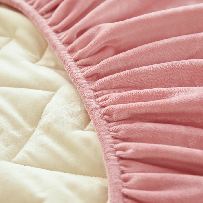 91家纺网 家纺一手货源 找家纺 （总）寝柔家纺 2025新款秋冬超柔宝宝绒加厚夹棉床笠