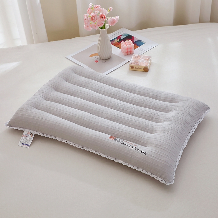 91家纺网 家纺一手货源 找家纺 （总）仁宇枕业 2025新款新品 3D花边定型低枕头枕芯