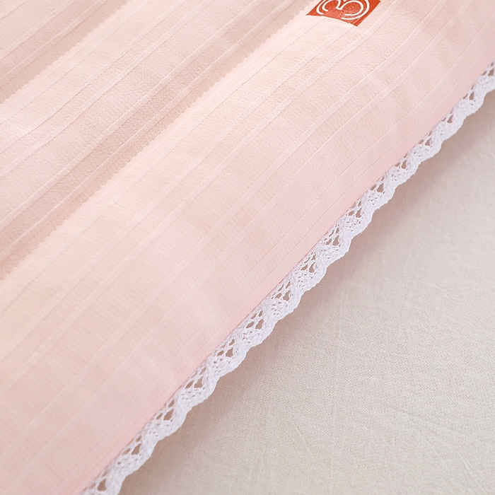 91家纺网 家纺一手货源 找家纺 （总）仁宇枕业 2025新款新品 3D花边定型低枕头枕芯