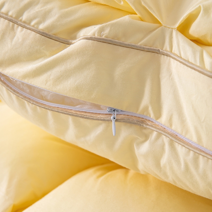 91家纺网 家纺一手货源 找家纺 （总）仁宇枕业 2025新款新品 全棉防雨布枕头云朵释压双层面包舒适高枕头枕芯