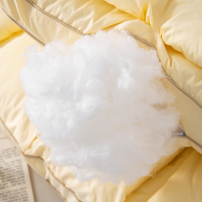 91家纺网 家纺一手货源 找家纺 （总）仁宇枕业 2025新款新品 全棉防雨布枕头云朵释压双层面包舒适高枕头枕芯