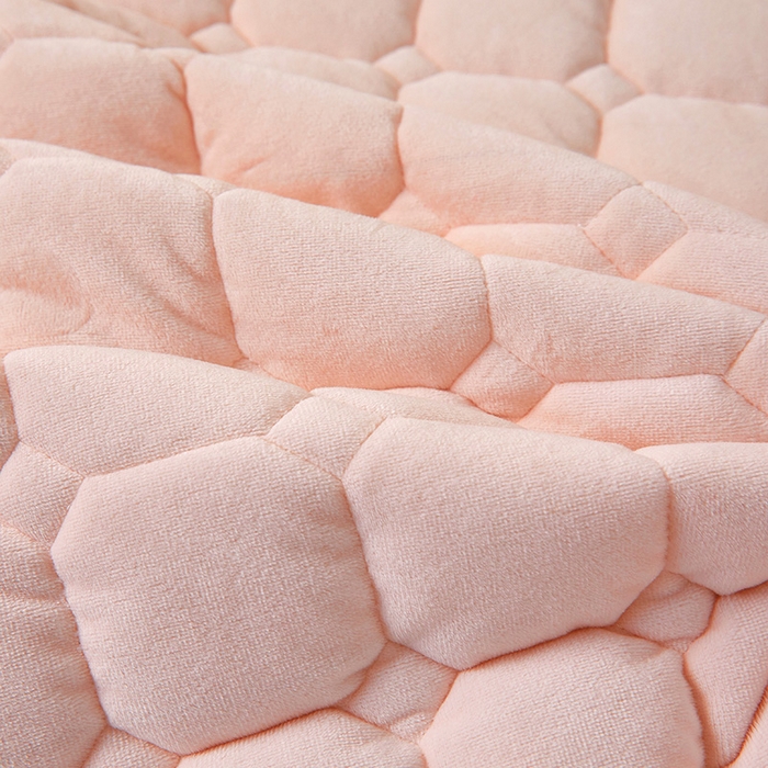 91家纺网 家纺一手货源 找家纺 （总）丽诺 2022新款宝宝绒防滑纯色床褥