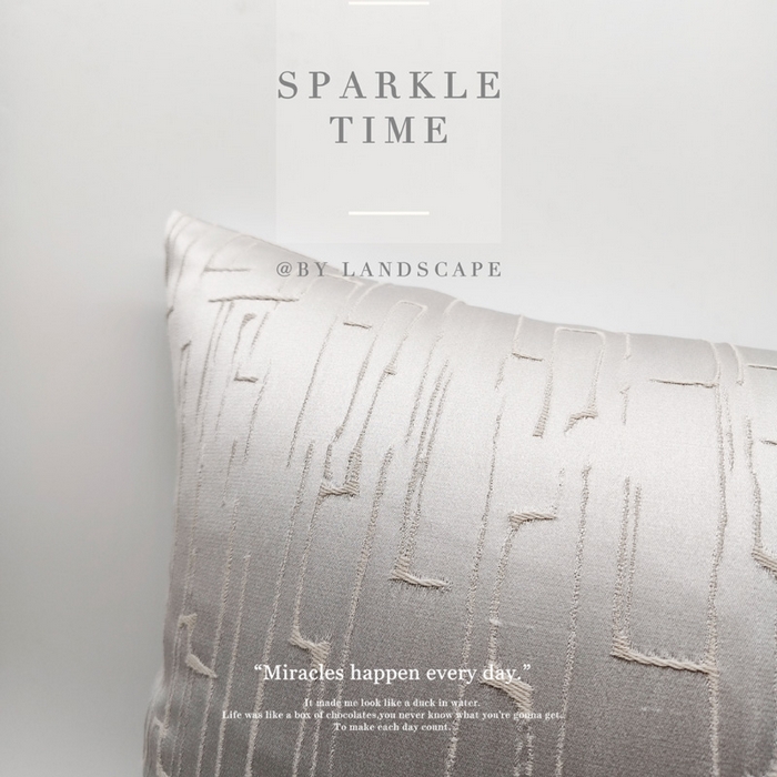 91家纺网 家纺一手货源 找家纺 澜屿 新款特价高精密提花方枕赠品枕芯 月光