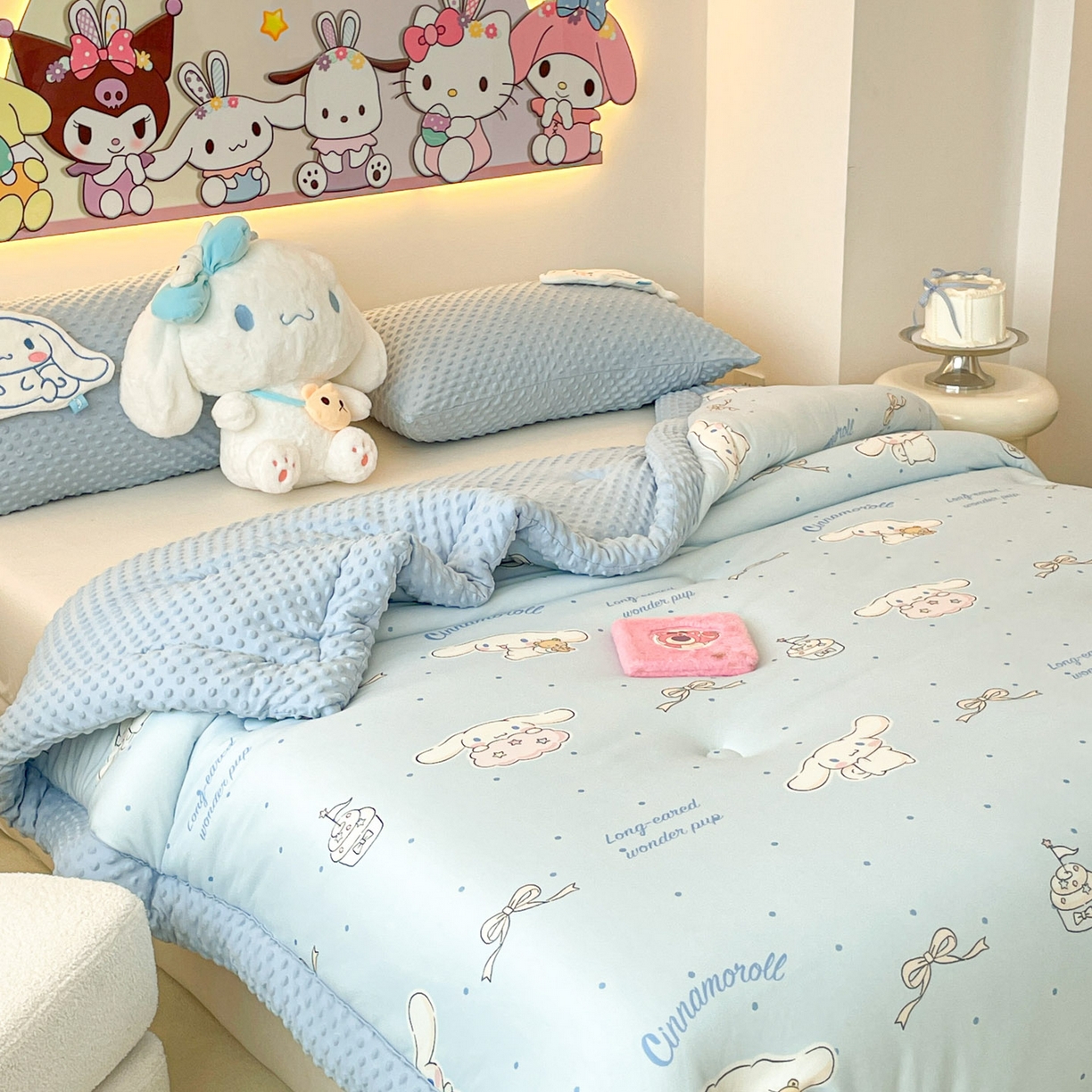 91家纺网 家纺一手货源 找家纺 （总）花满路 2025新款儿童秋冬豆豆被