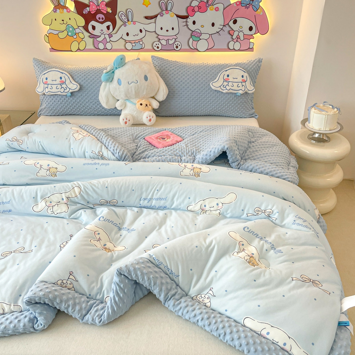 91家纺网 家纺一手货源 找家纺 （总）花满路 2025新款儿童秋冬豆豆被