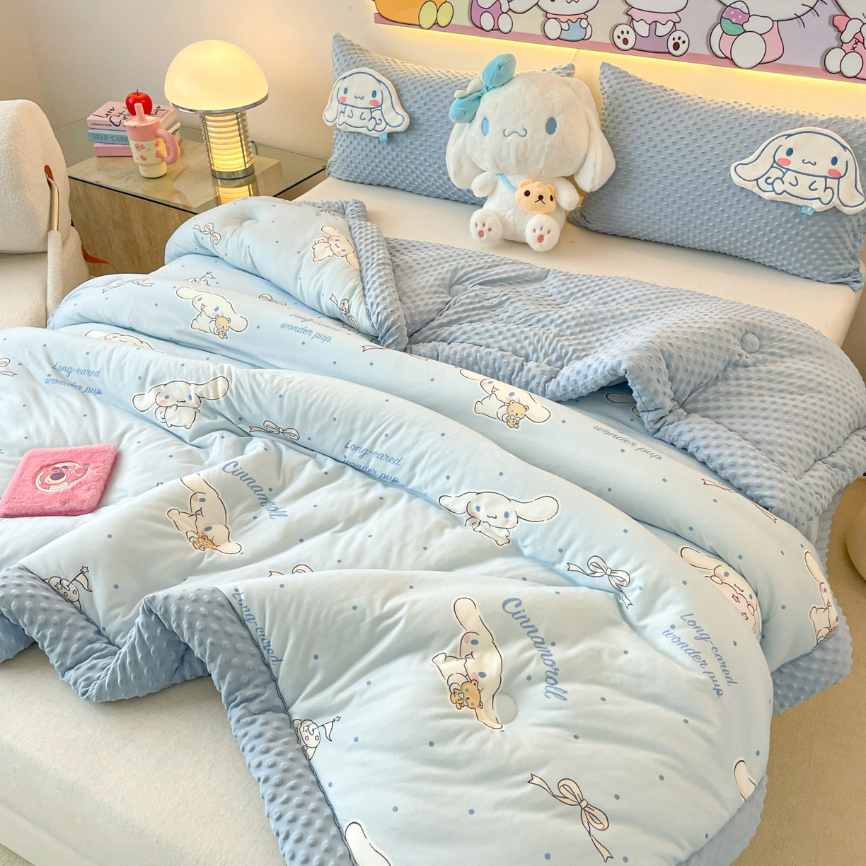 91家纺网 家纺一手货源 找家纺 （总）花满路 2025新款儿童秋冬豆豆被