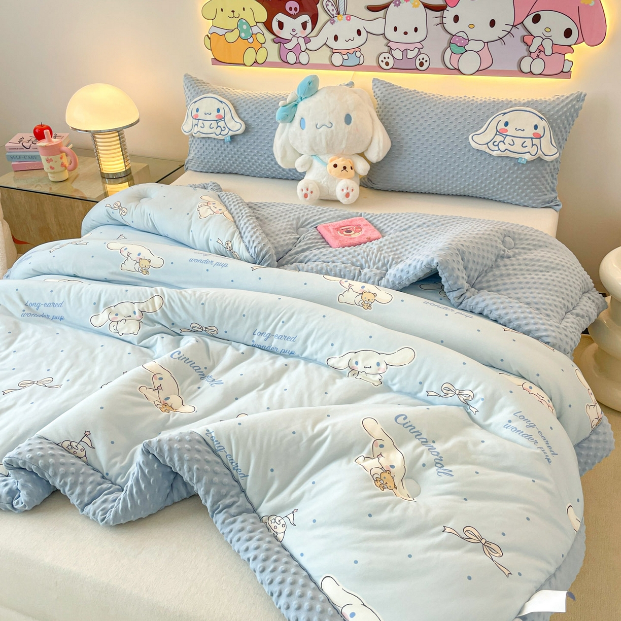 91家纺网 家纺一手货源 找家纺 （总）花满路 2025新款儿童秋冬豆豆被