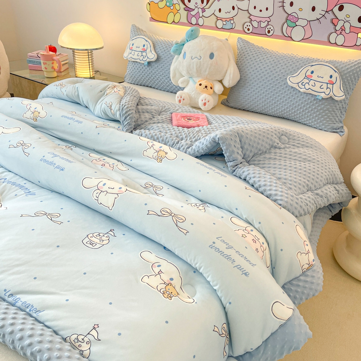 91家纺网 家纺一手货源 找家纺 （总）花满路 2025新款儿童秋冬豆豆被