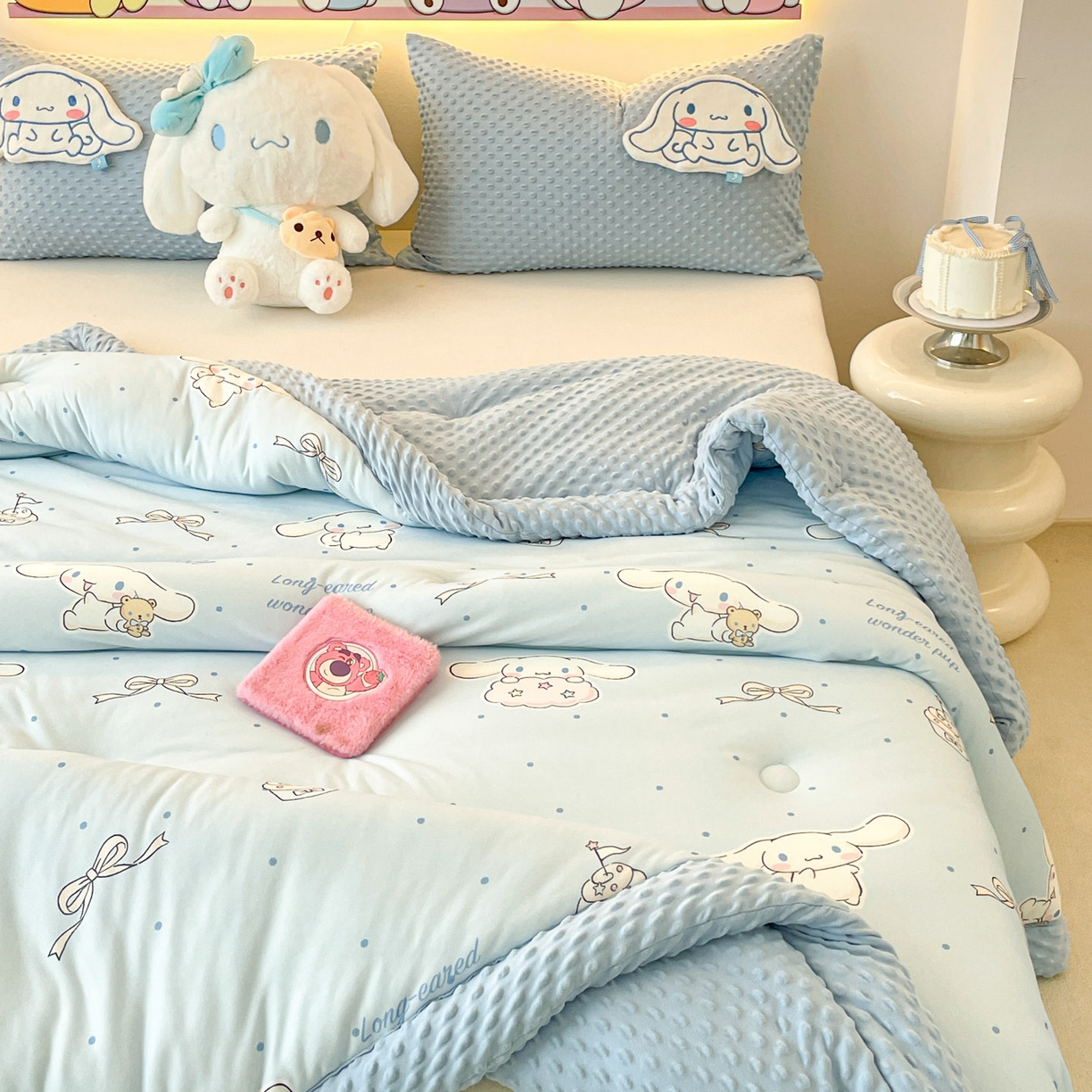 91家纺网 家纺一手货源 找家纺 （总）花满路 2025新款儿童秋冬豆豆被