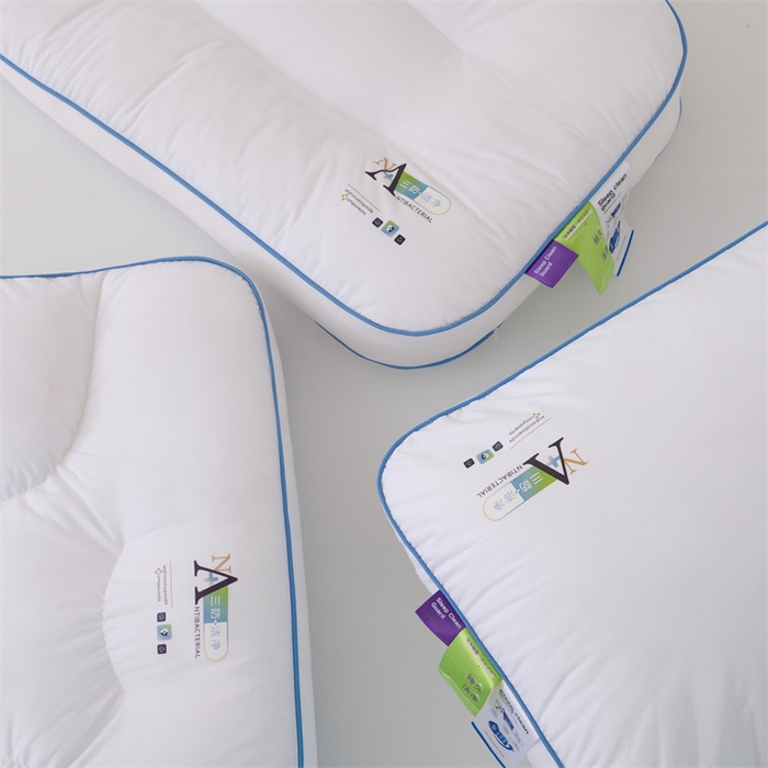 91家纺网 家纺一手货源 找家纺 （总）仁宇枕业 2025新款新品 全棉三防洁净酒店舒适枕头定型枕头枕芯