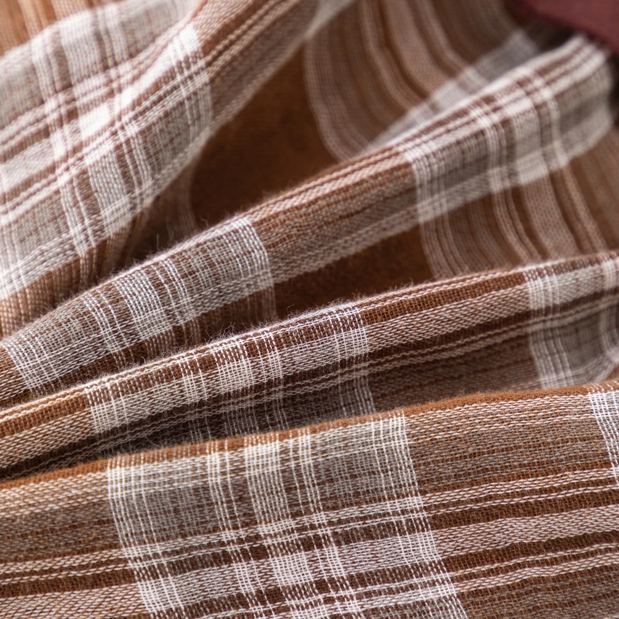 91家纺网 家纺一手货源 找家纺 （总）仁宇枕业 2025新款新品 全棉双层纱格子款象猫猫系列荞麦枕头枕芯