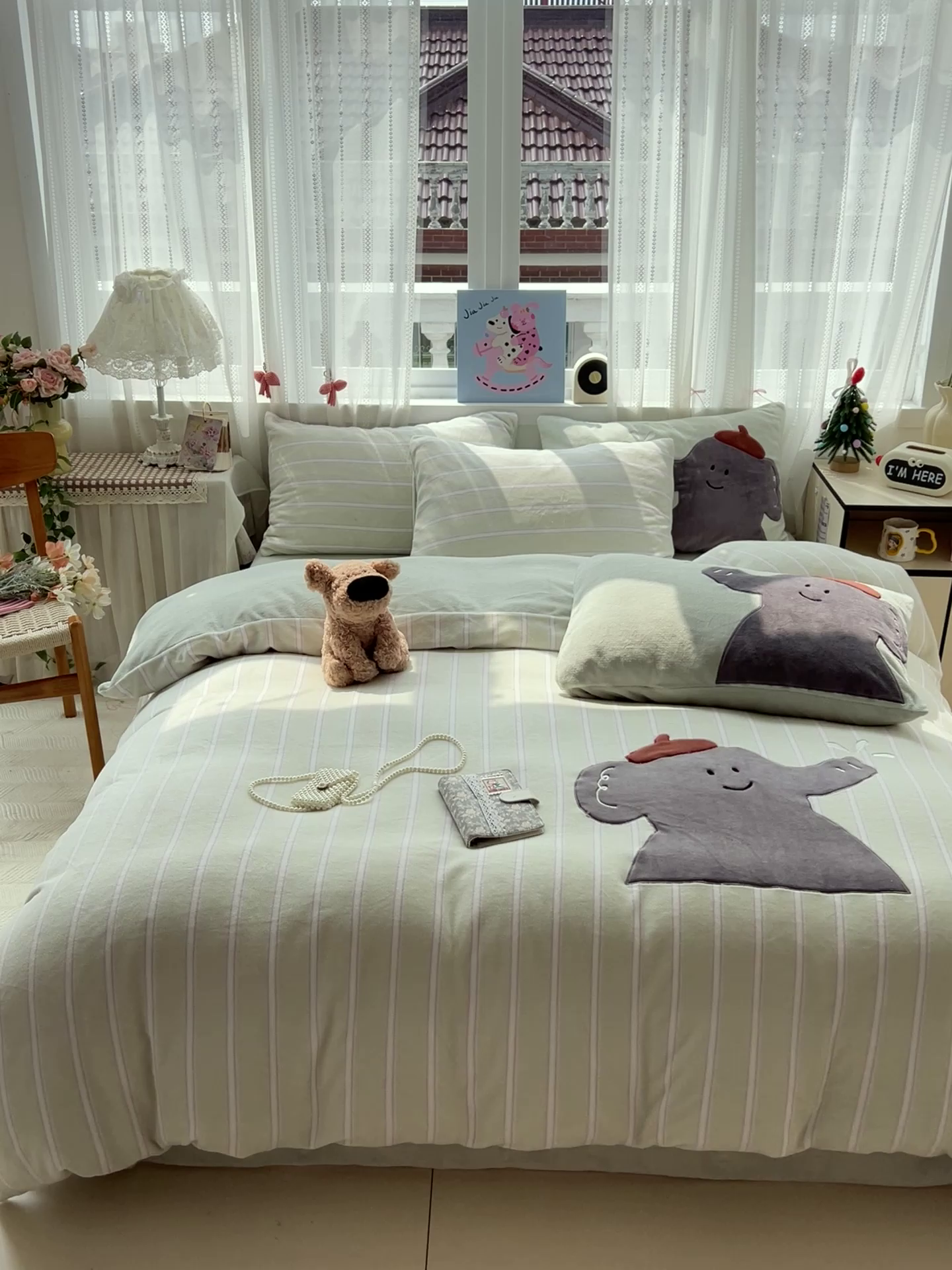 91家纺网 家纺一手货源 找家纺 （总）忆生活 2025新款秋冬高克重牛奶绒贴布绣四件套