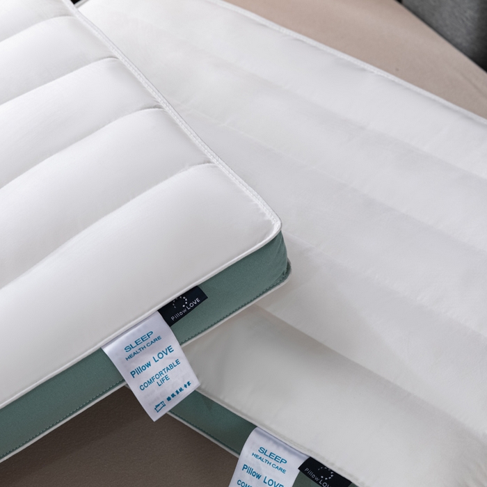 91家纺网 家纺一手货源 找家纺 （总）仁宇枕业 2025新款新品 长绒棉糯敢低枕头枕芯